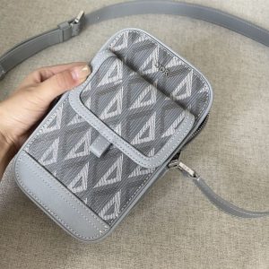 Dior Hit The Road pouch Gray Canvas - DB016
