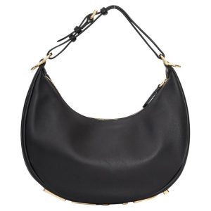 Fendigraphy Small Black leather bag - FB011
