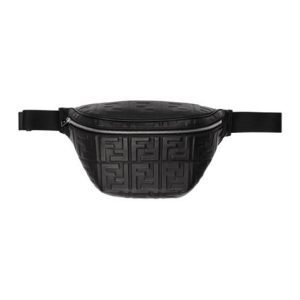 Belt bag Black nappa leather - FB039