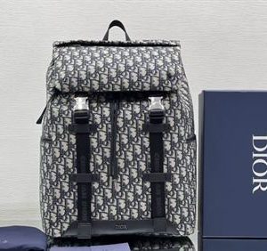 Dior Explorer backpack Beige and black - DB025