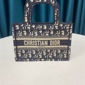 Mini Dior Book Tote Blue - DB034