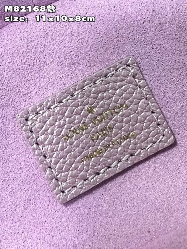 Micro Vanity Monogram Empreinte Lilac Bag